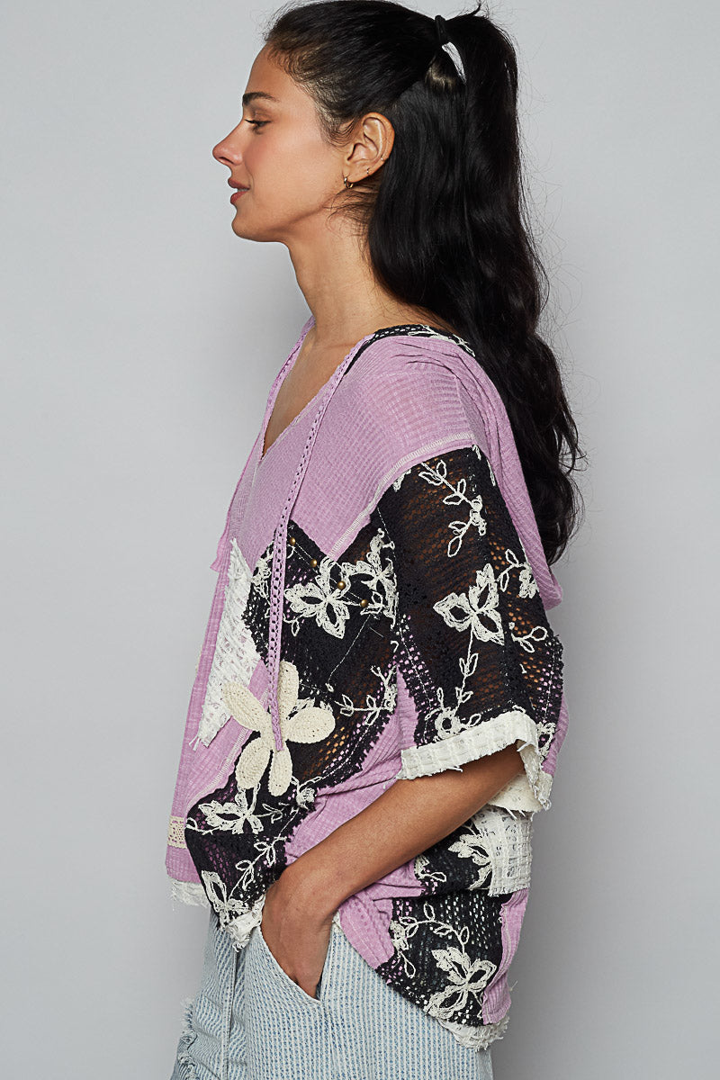 Blackberry Daisy Top