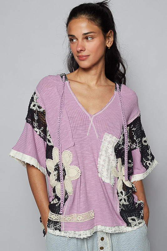 Blackberry Daisy Top