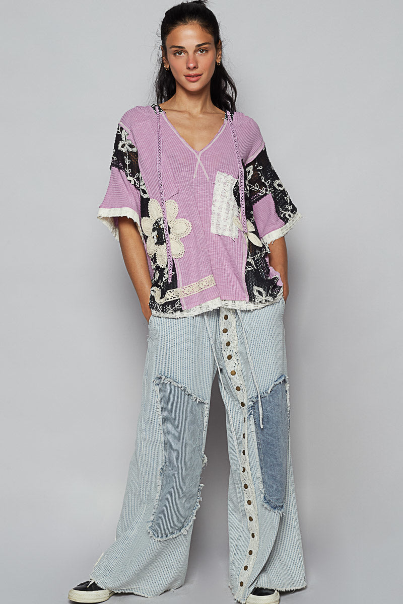 Blackberry Daisy Top