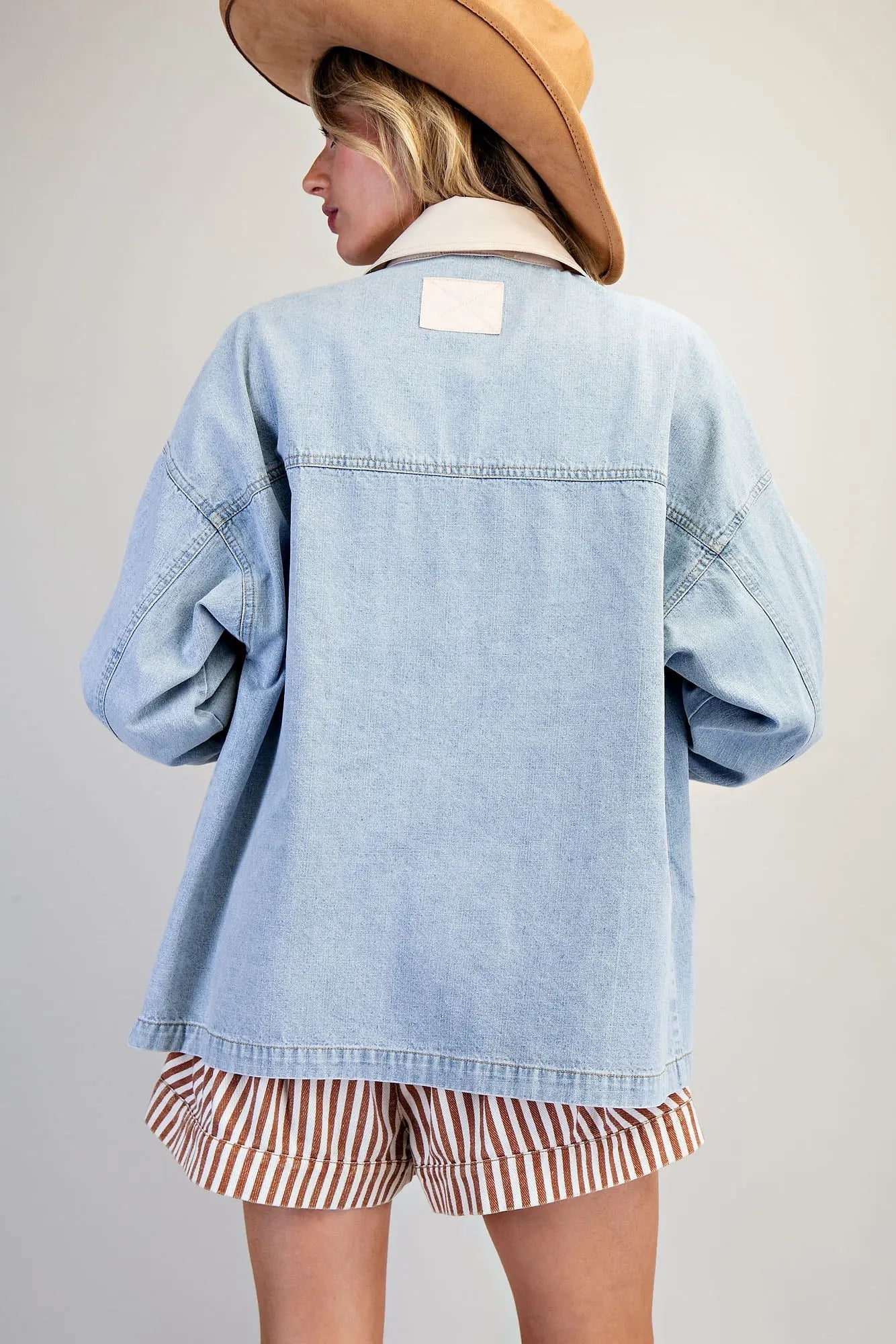 Light Mineral Wash Barn Jacket