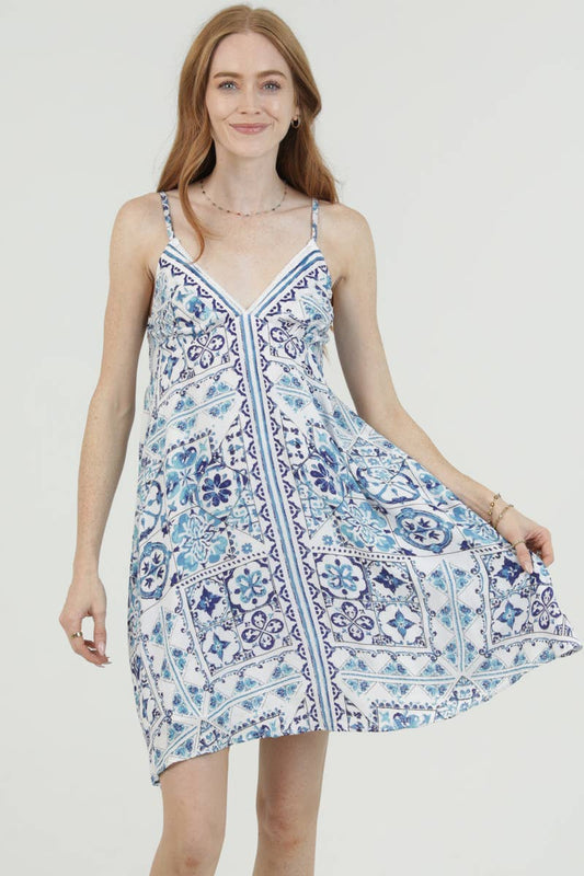 Amalfi Mosaic Dress