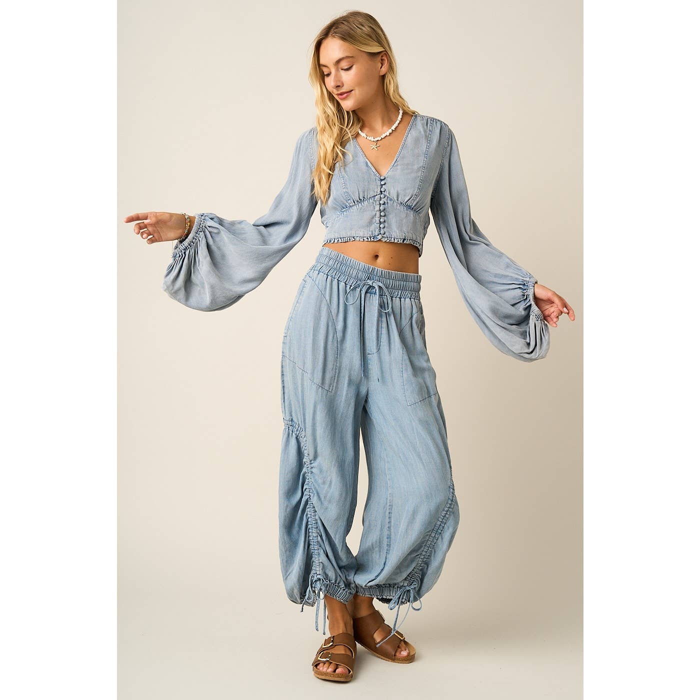 Tencel Balloon Joggers