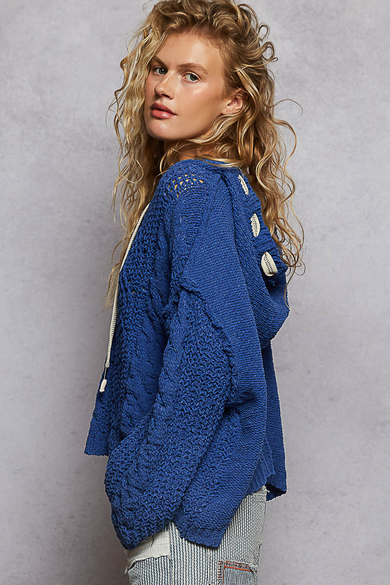 Ultramarine Chenille Sweater