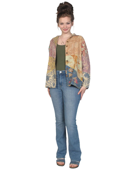 Free Spirit Patchwork Shirt