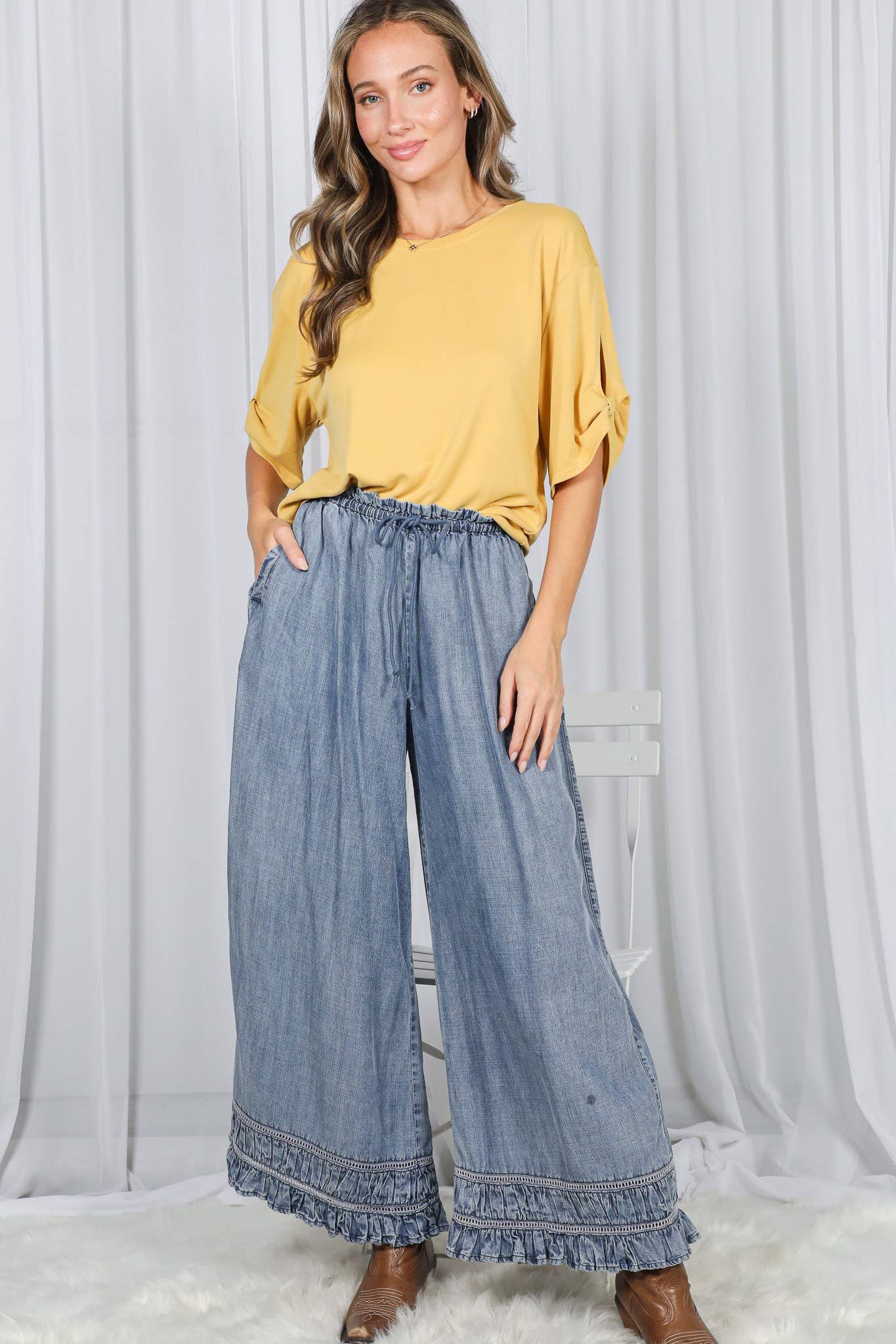 Whisper Flow Tencel Pants