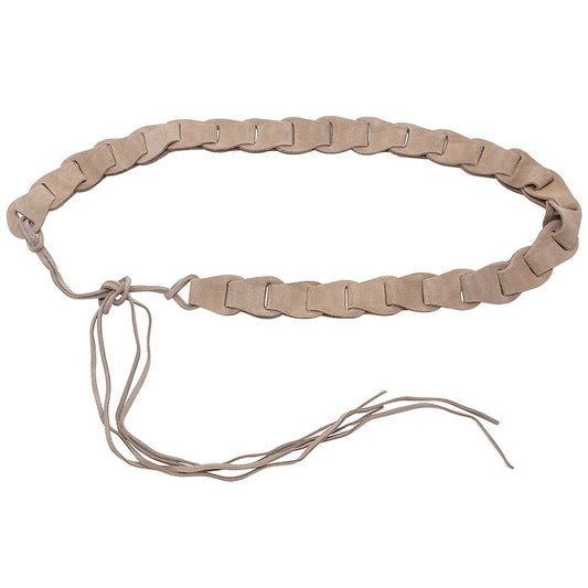 Suede Tie Belt