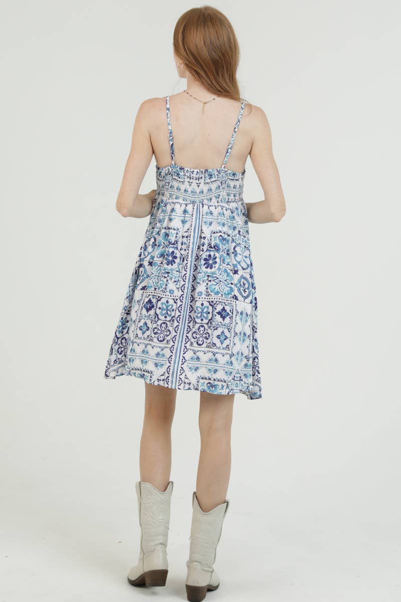 Amalfi Mosaic Dress