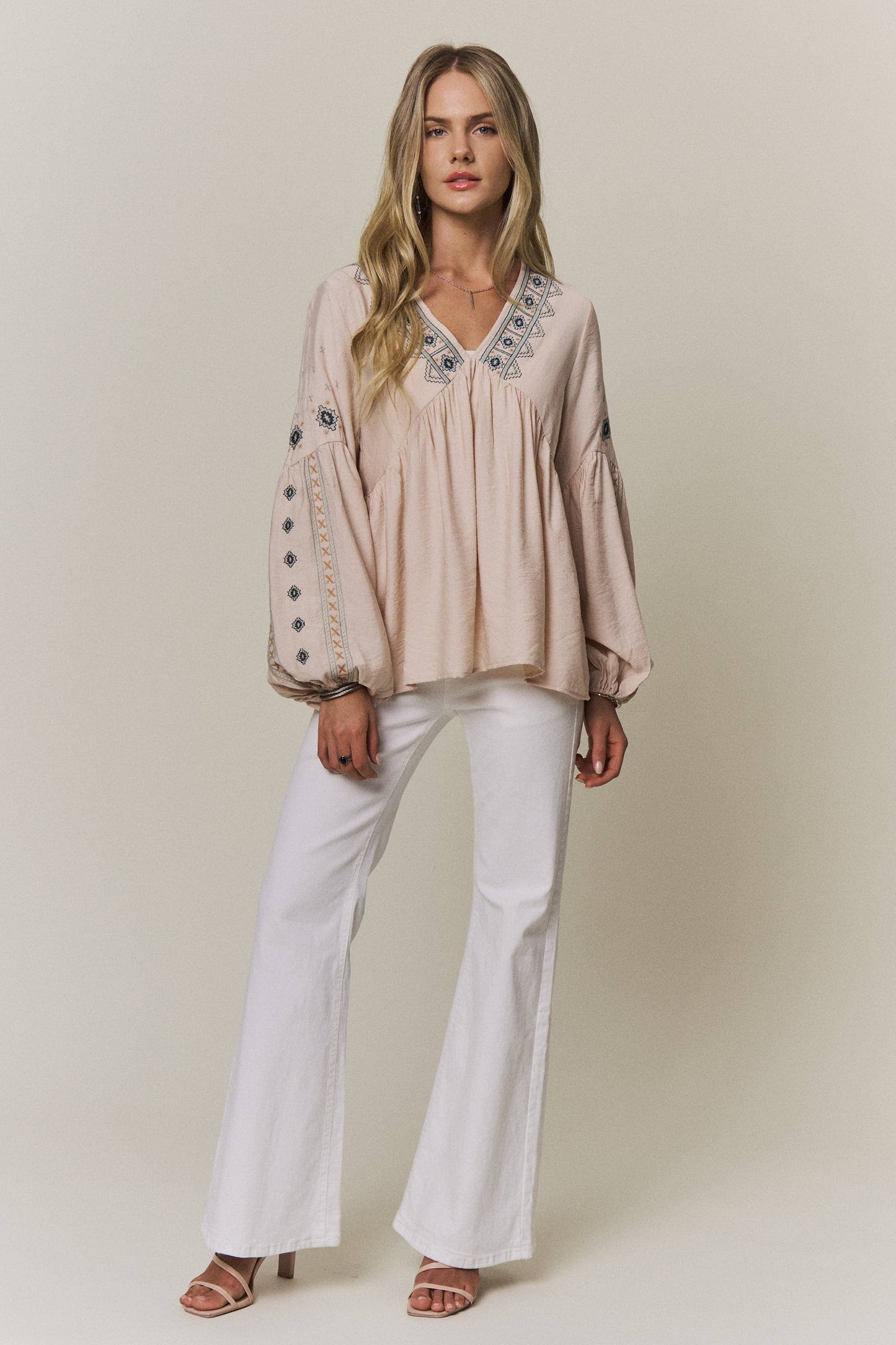 The Sedona Embroidered Blouse