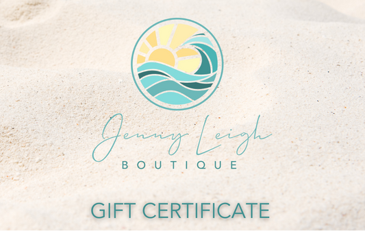 Jenny Leigh Boutique Gift Certificate