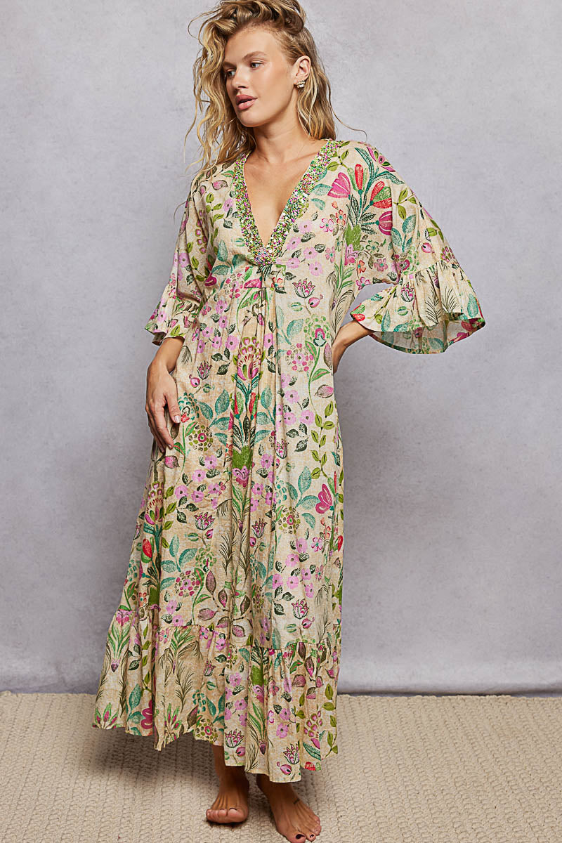 Wildflower Vine Maxi