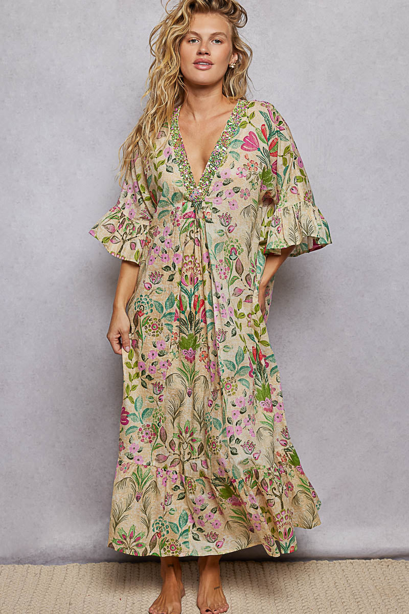 Wildflower Vine Maxi