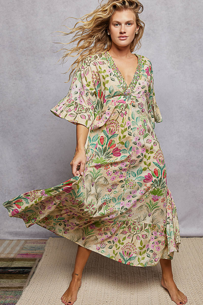 Wildflower Vine Maxi