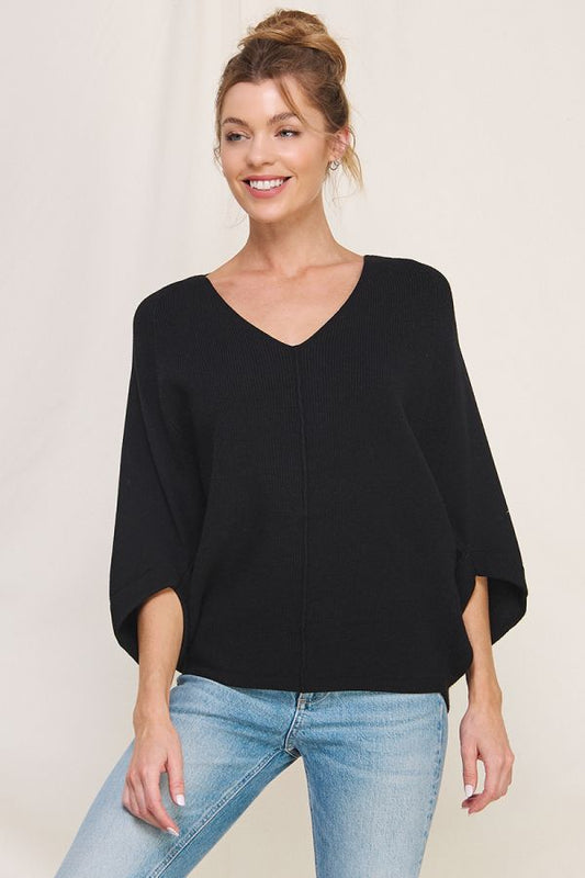 The Coziest Vneck Sweater