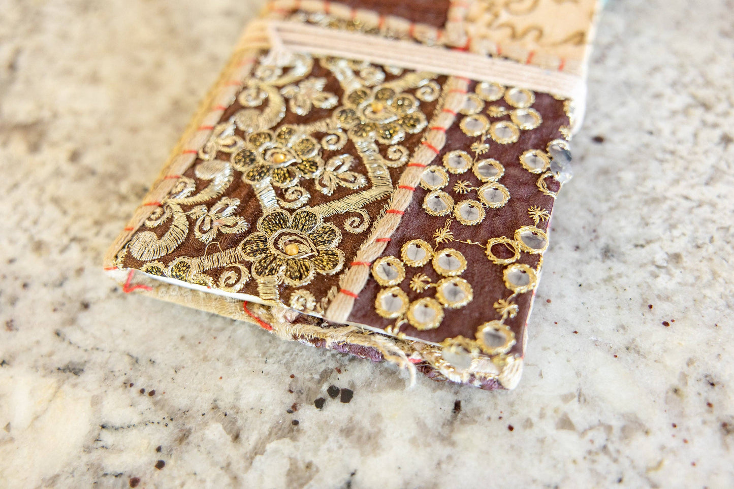 Patchwork Journal- Beige