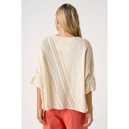 Willow Crochet Tee