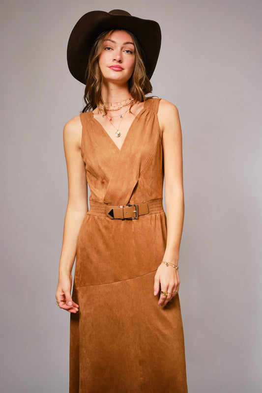 Sundance Suede Dress