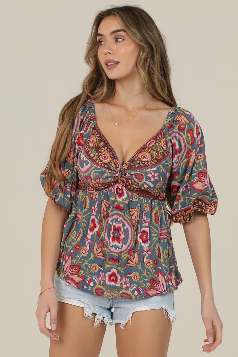 Marrakesh Meadow Blouse