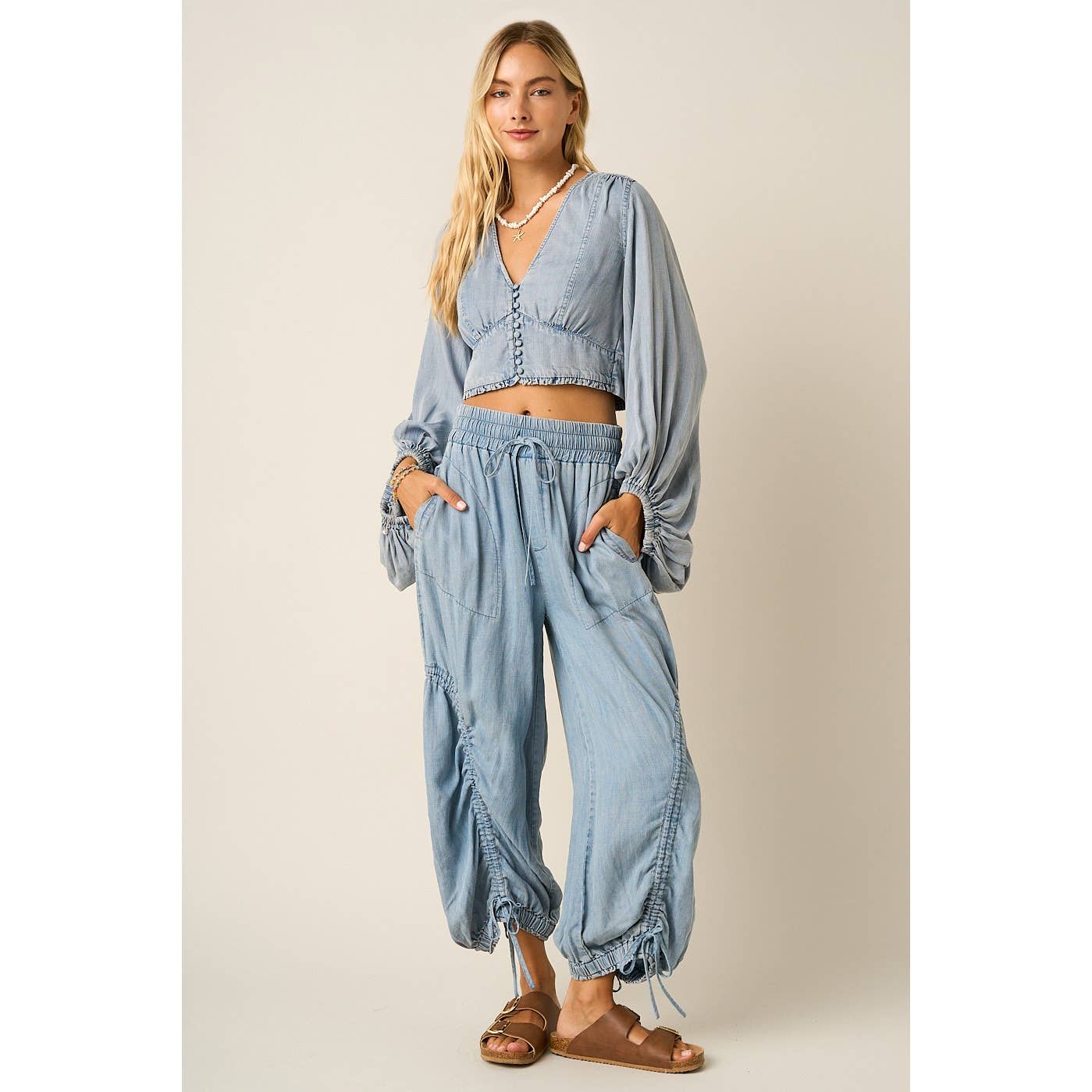 Tencel Balloon Joggers